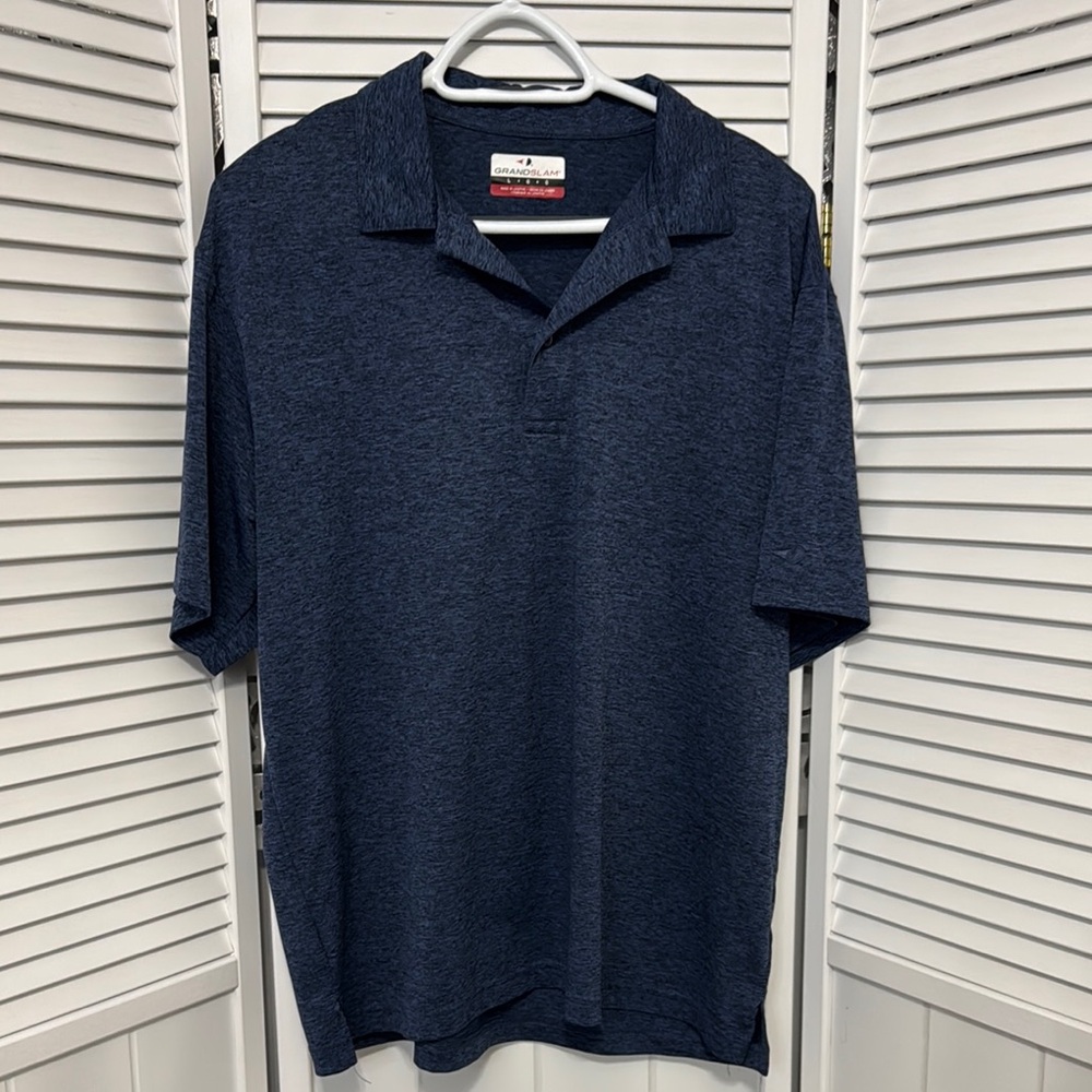 Grand Slam Dark Blue Polo Shirt